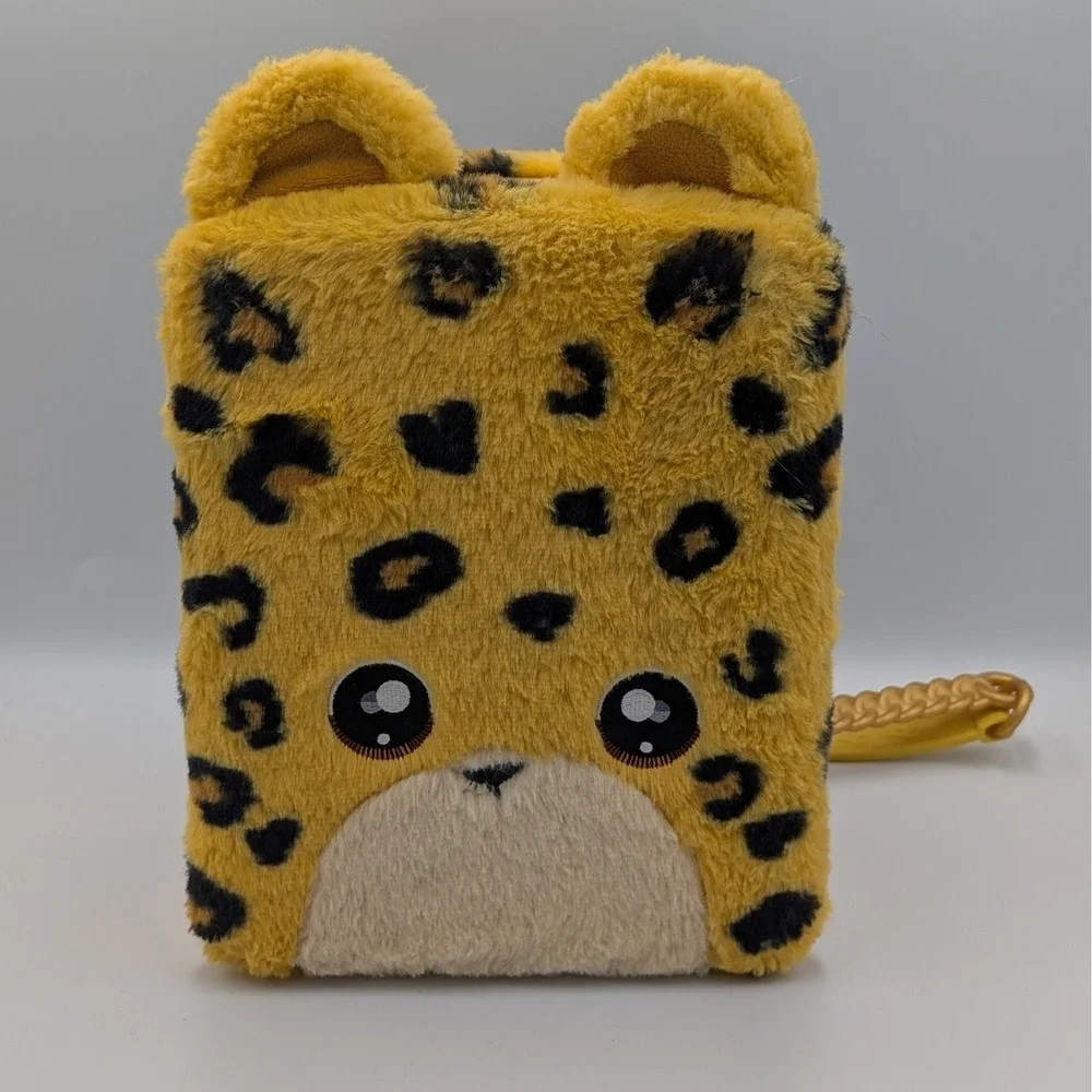 Na Na Na Surprise Backpack Bedroom Playset Leopard Print Plush Doll Case Only